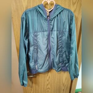 Moving Comfort Blue Patterned Jacket